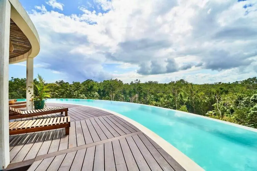New Studio Apartment In Tanik Tulum With Private Pool And Rooftop!