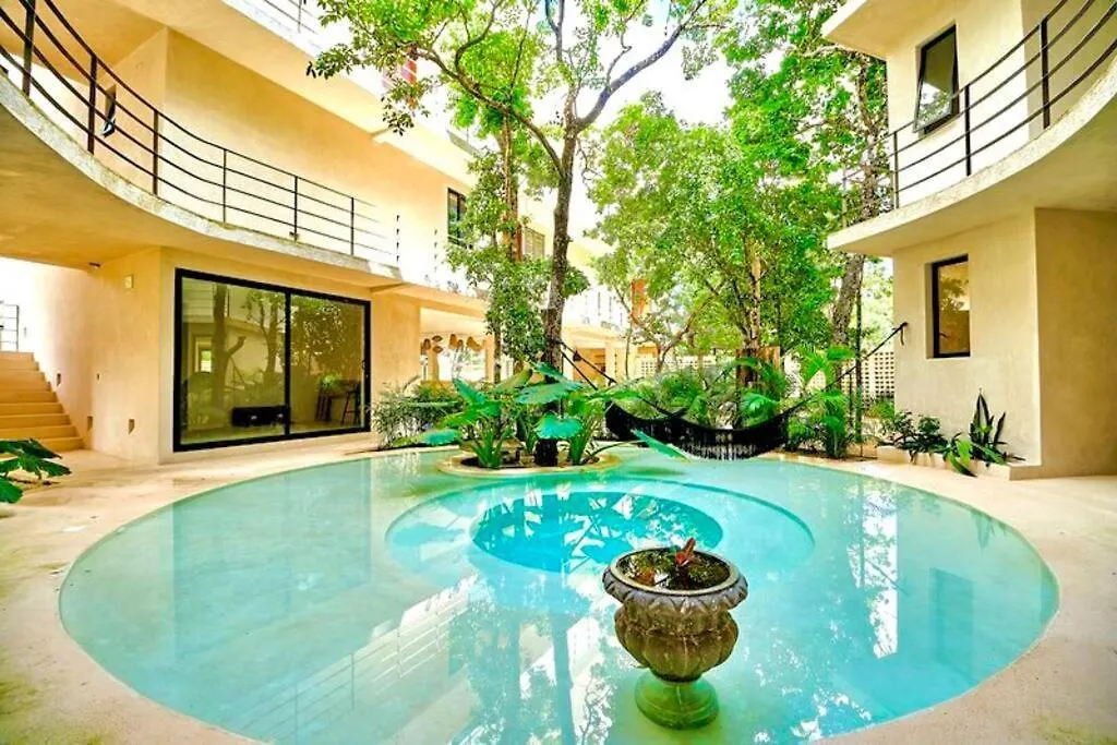 New Studio Apartment In Tanik Tulum With Private Pool And Rooftop!
